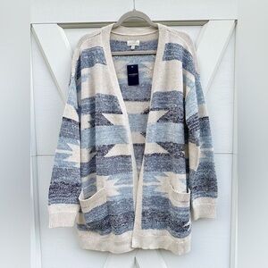 Lucky Brand Aztec Print Sweater